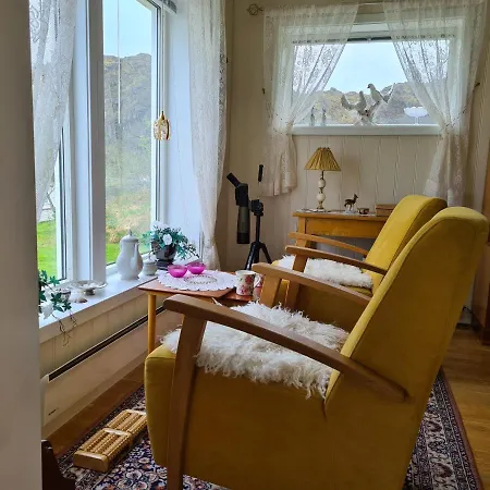 Lauvasstua-charming House By The Sea Bøstad